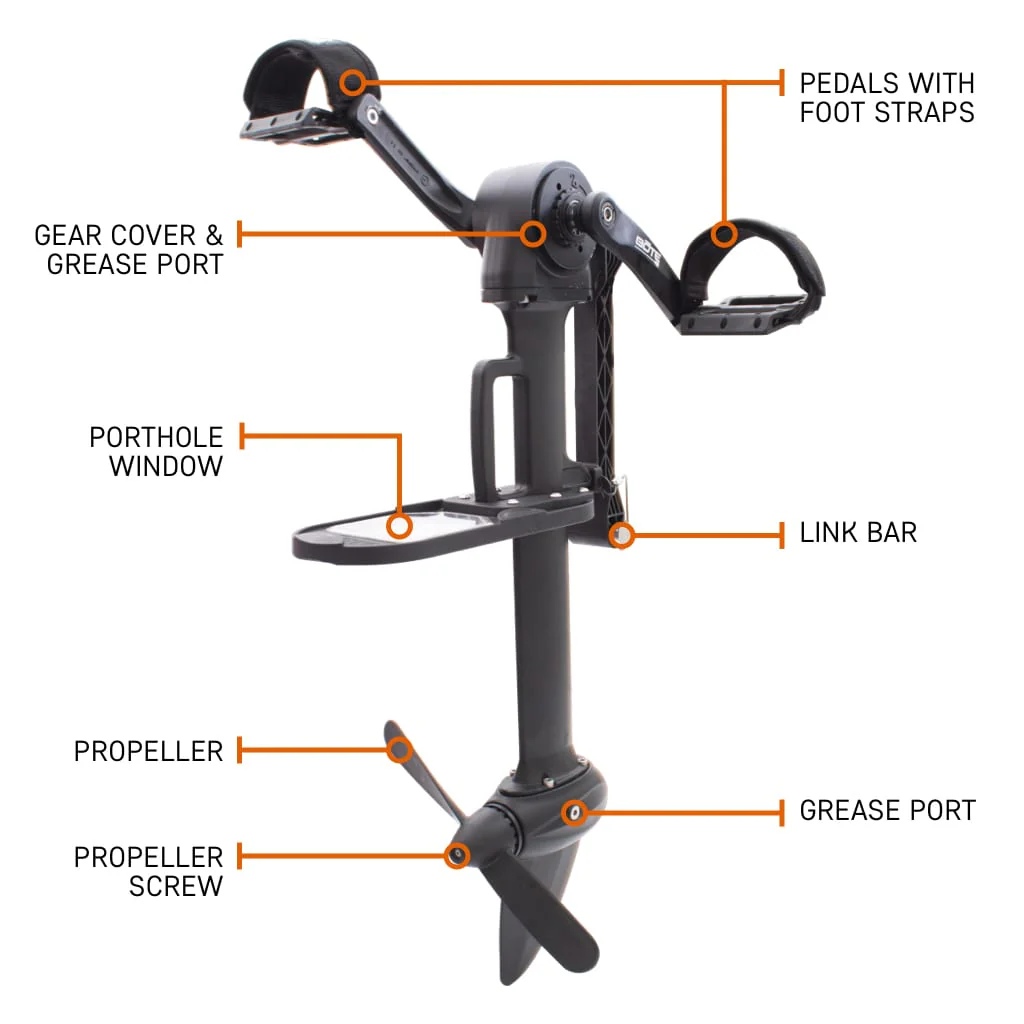 APEX Pedal Drive + Rudder System - Image 4
