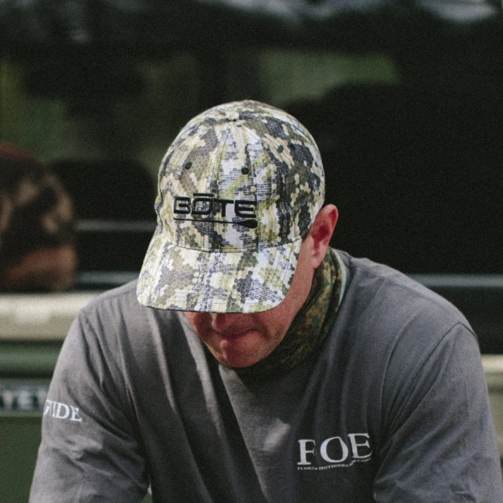 BOTE Logo Verge Camo Ripstop Hat - Image 3