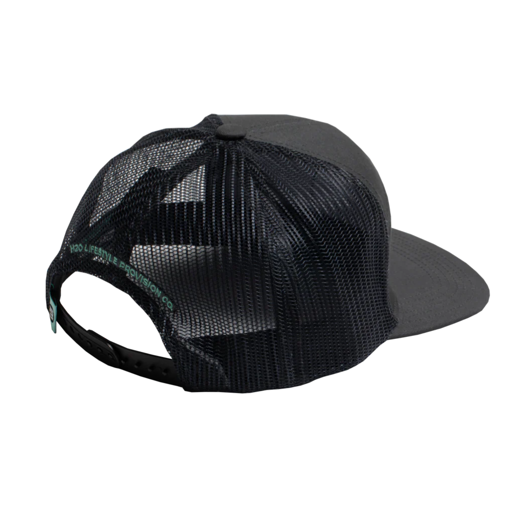 Bug Slinger® Bonefish Trucker Flat Brim Hat - Image 3