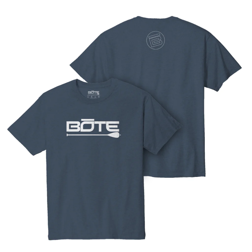 Men's Logo Navy Tee Shirt - Image 3
