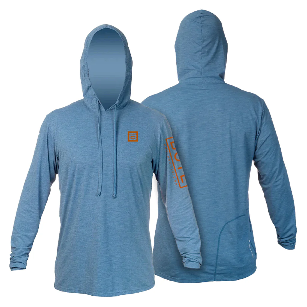 Men's Low Pro Tech Hoody BOTE Boxed Bahama Heathered - Image 2