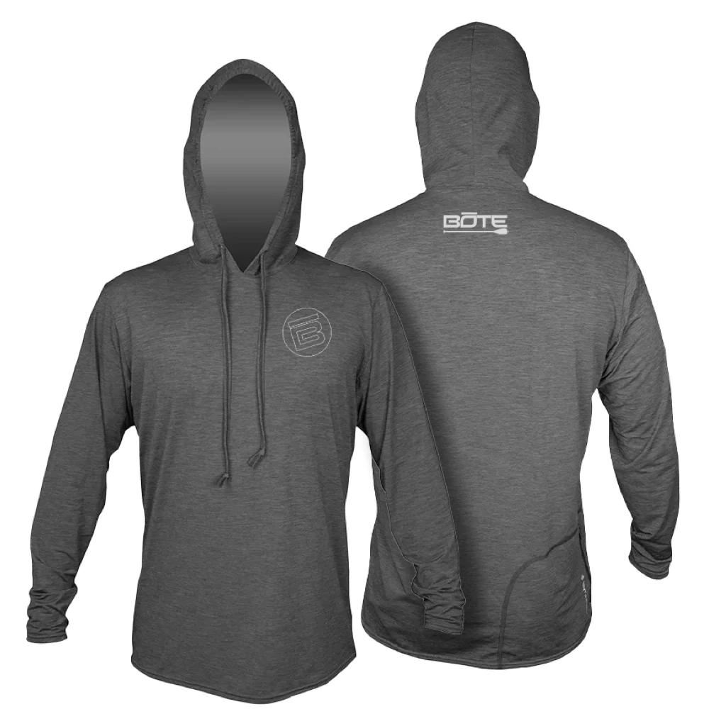 Men's Low Pro Tech Hoody Charcoal Heathered - Image 2
