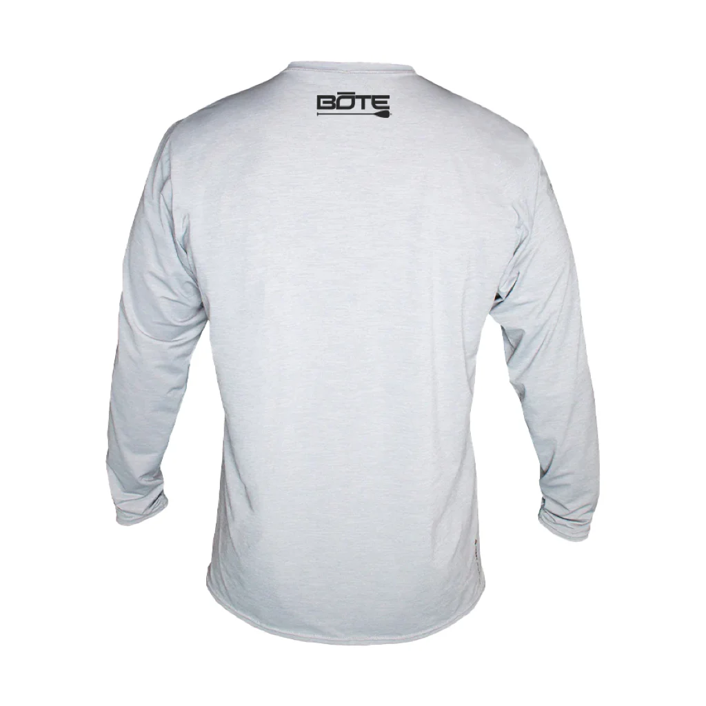 Men's Low Pro Tech Long Sleeve Alloy Heathered - Image 3