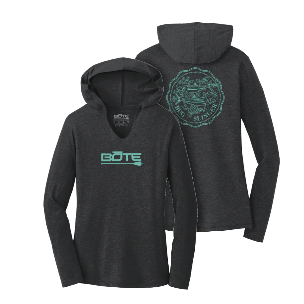 Women's Bonefish Hooded Long Sleeve - Image 2