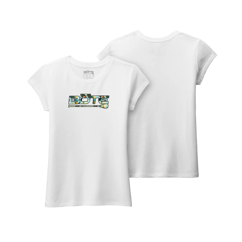 Youth Girl's Paradise Logo Tee - Image 2